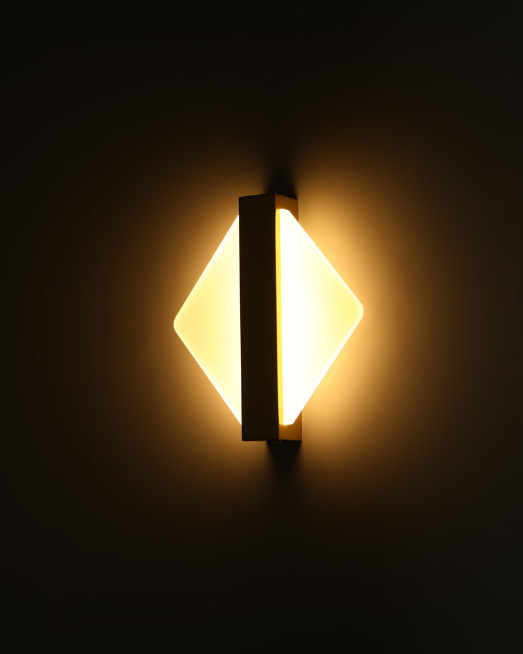 Diff Geometric Acrylic Accent Wall Sconce-DF6083