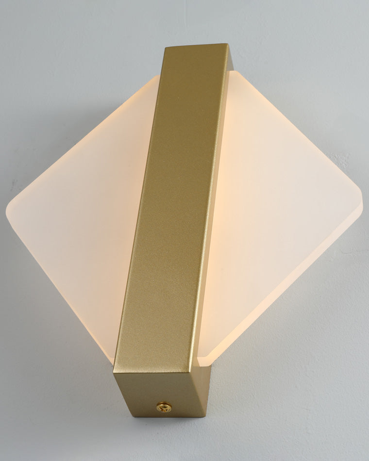Diff Geometric Acrylic Accent Wall Sconce-DF6083