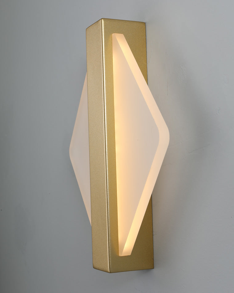 Diff Geometric Acrylic Accent Wall Sconce-DF6083
