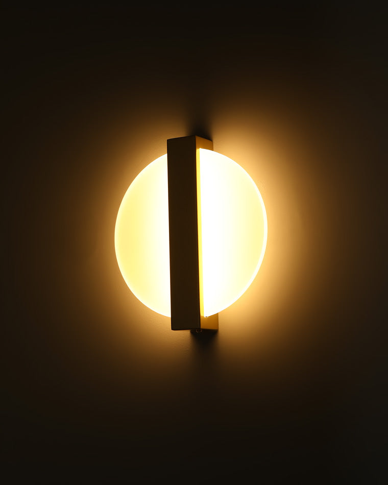 Diff Geometric Acrylic Accent Wall Sconce-DF6083