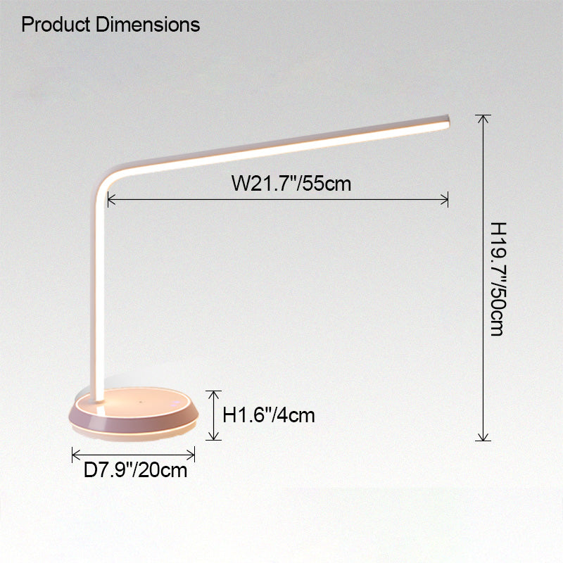 Diff Touch Dimmable Desk Lamp with Wireless Charger-DF8039
