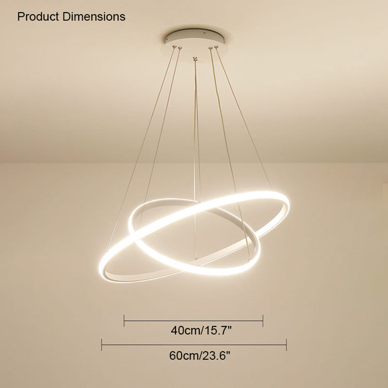 Diff Tiered Led Ring Chandelier-DF2006
