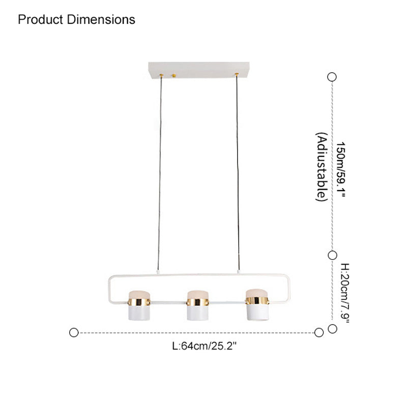Diff Linear Spotlight Kitchen Pendant Light-DF2019