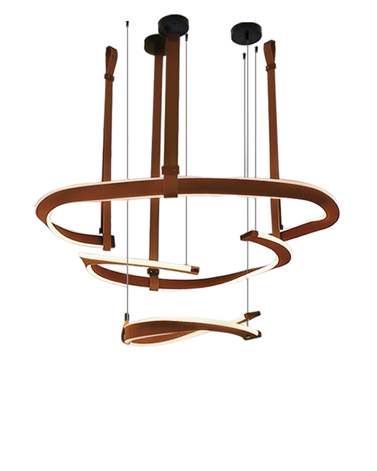 Diff Belt Circular Chandelier-DF2266