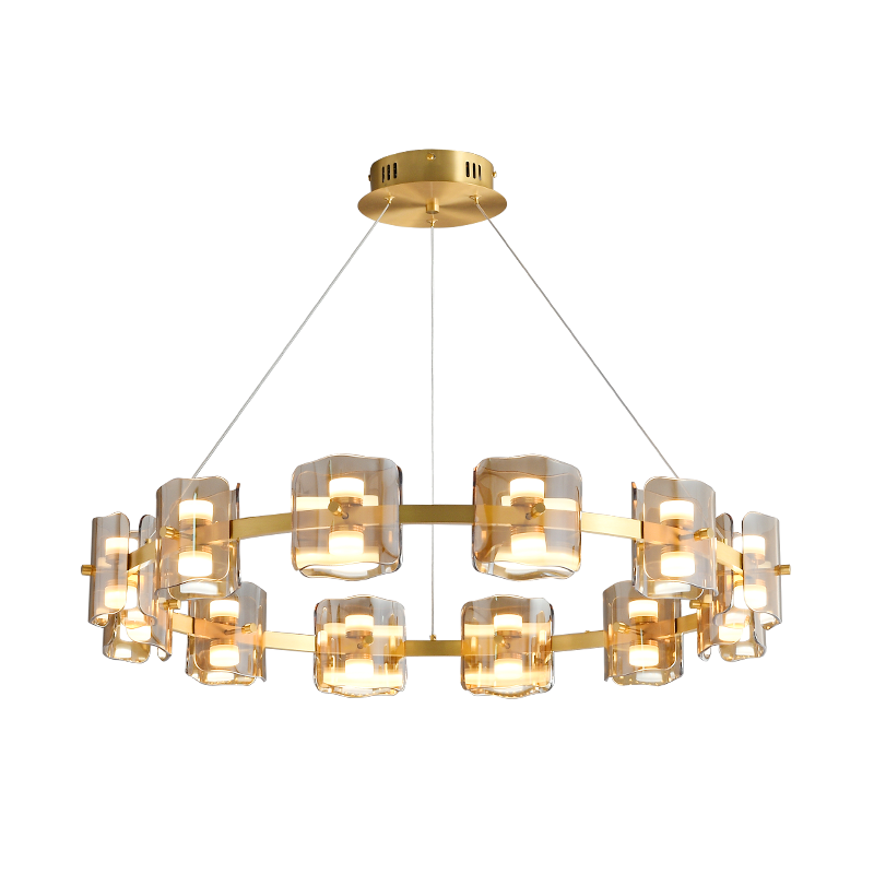 Diff Circular Glass Chandelier-DF2218
