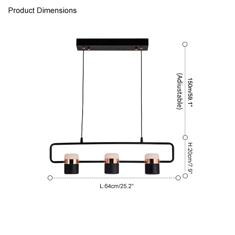 Diff Linear Spotlight Kitchen Pendant Light-DF2019