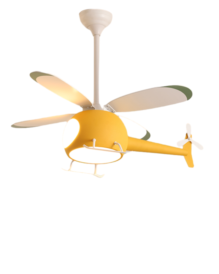 Diff 36" Remote Airplane Ceiling Fan with Dimmable Light-DF5007