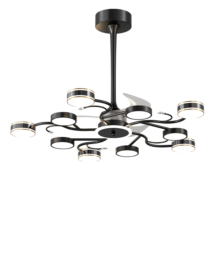 Diff Remote Ceiling Fan Chandelier-DF5045