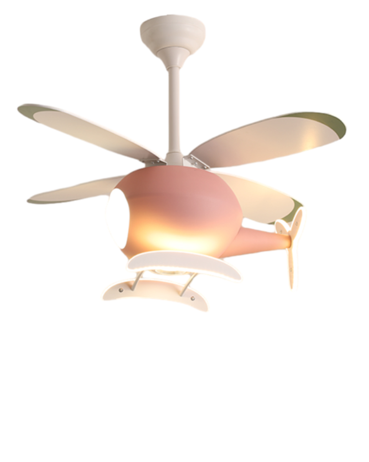 Diff 36" Remote Airplane Ceiling Fan with Dimmable Light-DF5007
