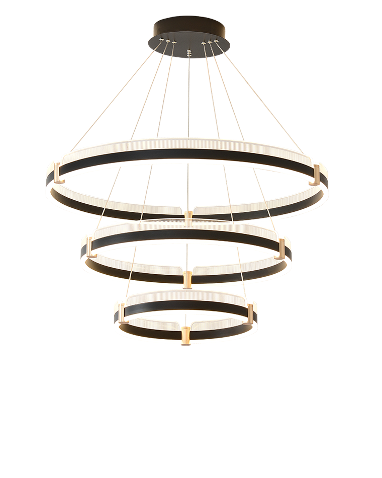 Diff Tiered Circular Led Chandelier-DF2276