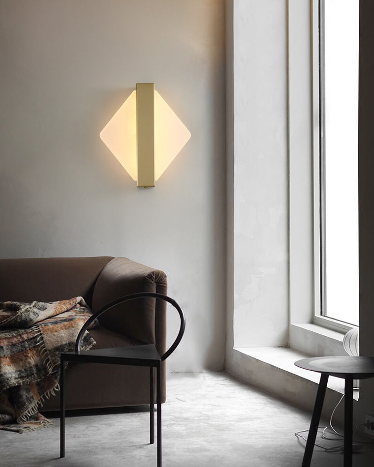 Diff Geometric Acrylic Accent Wall Sconce-DF6083