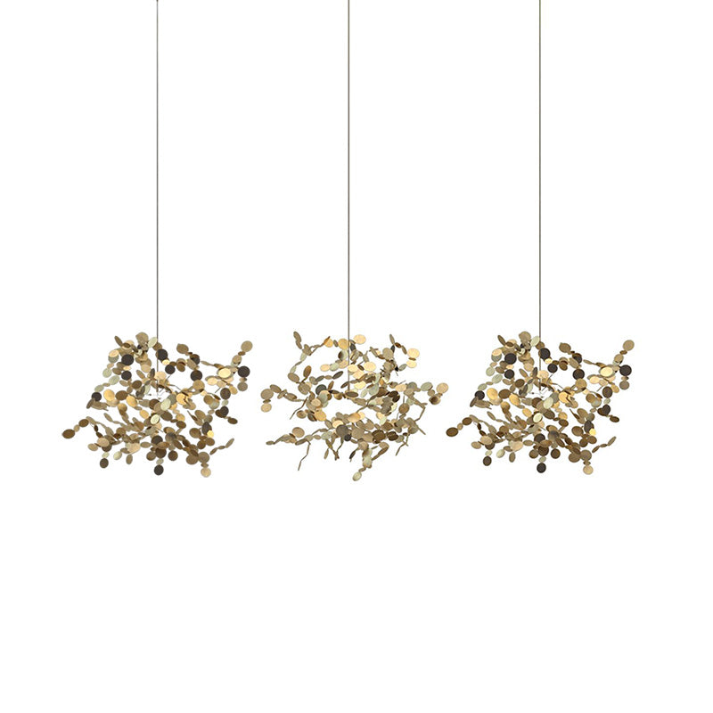 Diff Argent/Gold Cloud Multi Pendant Chandelier-DF2042