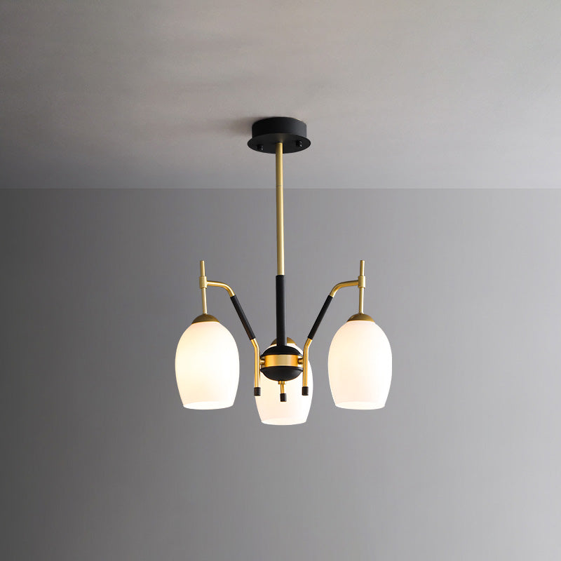 Diff Glass Bell Chandelier-DF2260