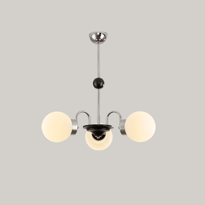 Diff Art Deco Frosted Glass Globe Chandelier-DF2304