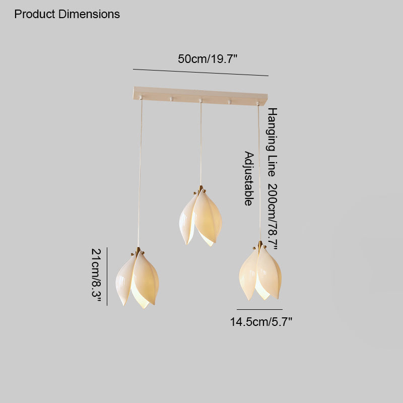 Diff Magnolia Petal Pendant Chandelier-DF2106
