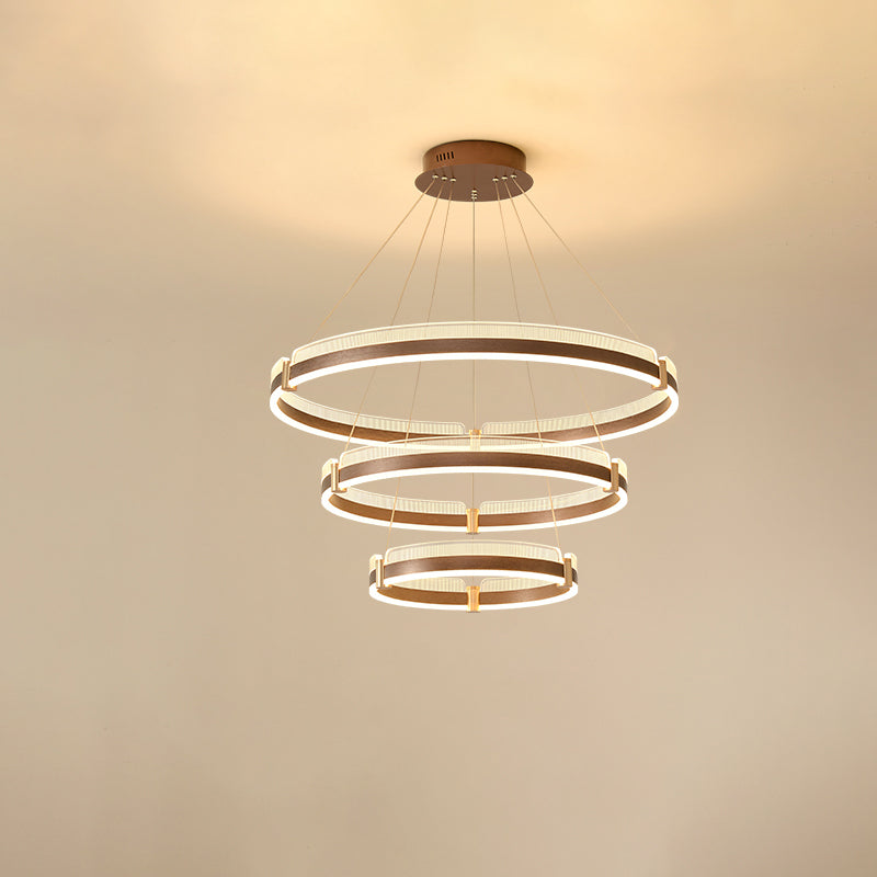 Diff Tiered Circular Led Chandelier-DF2276