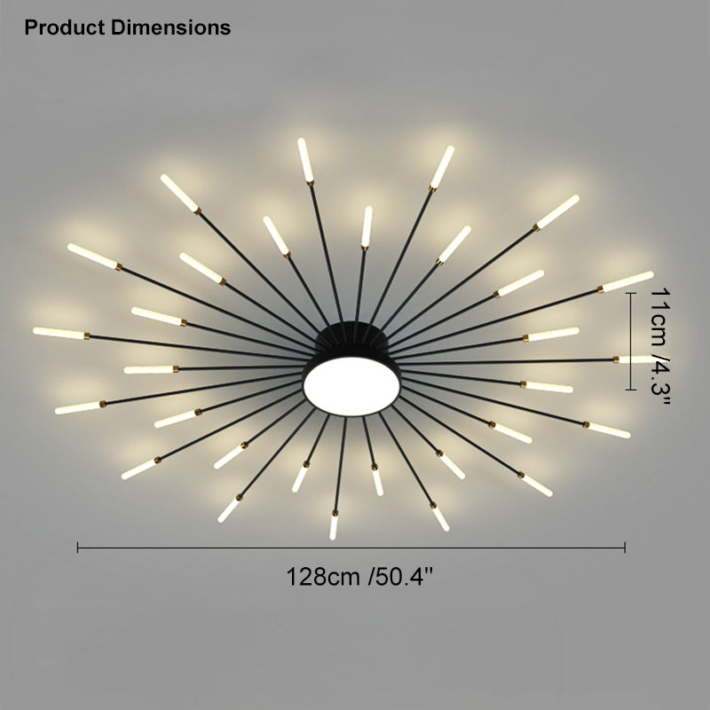 Diff Fireworks Swirl Ceiling Light-DF1001