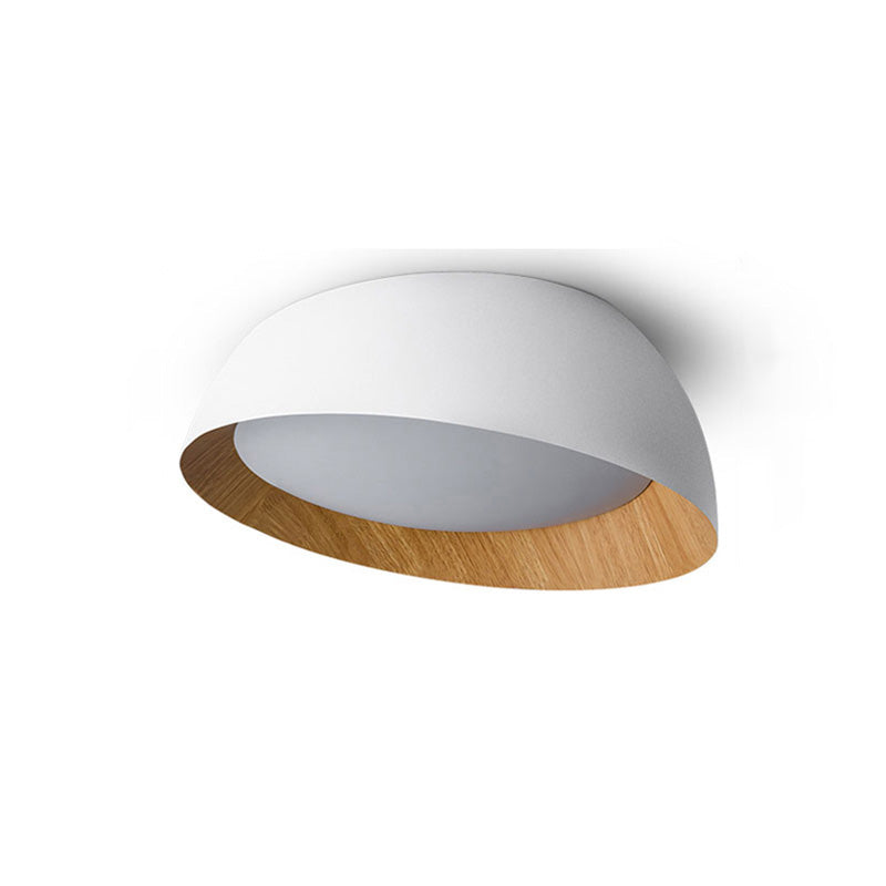 Diff Wood Grain Asymmetrical Flush Mount Ceiling Light-DF1016