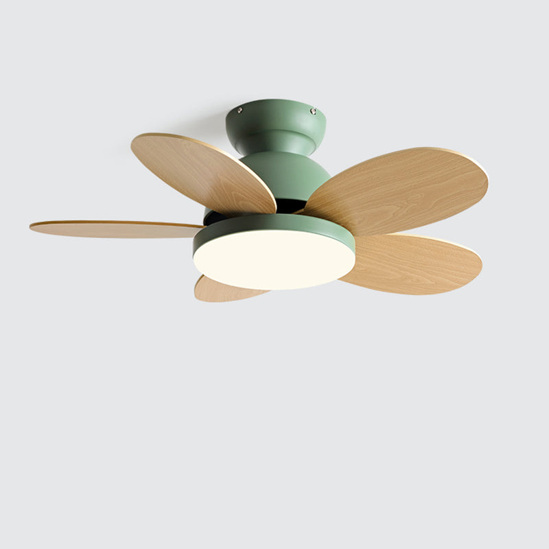 Diff 36" Children Wood Ceiling Fan with Dimmable Light-DF5004
