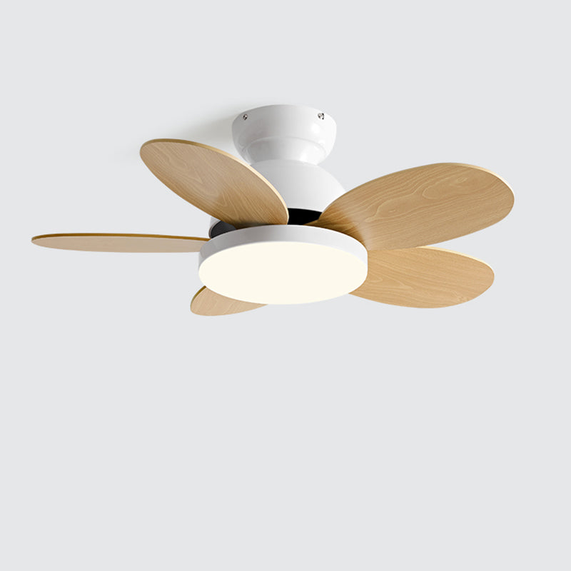 Diff 36" Children Wood Ceiling Fan with Dimmable Light-DF5004