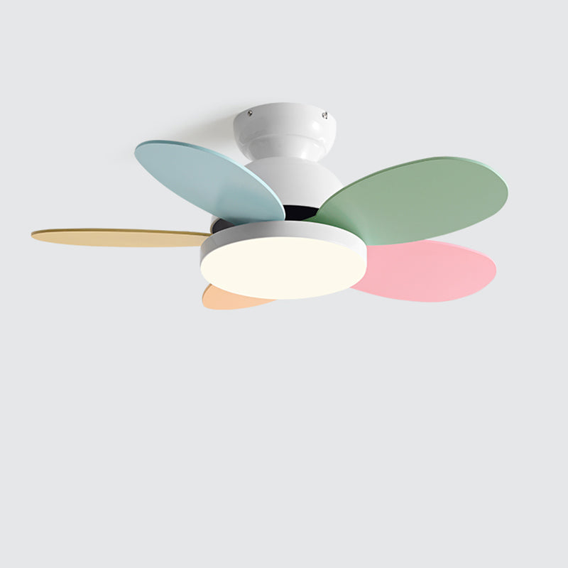 Diff 36" Children Wood Ceiling Fan with Dimmable Light-DF5004