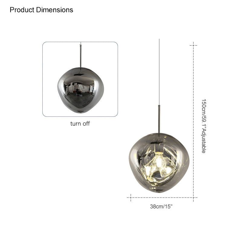 Diff Hanging Lava Melt Pendant Lamp-DF2043
