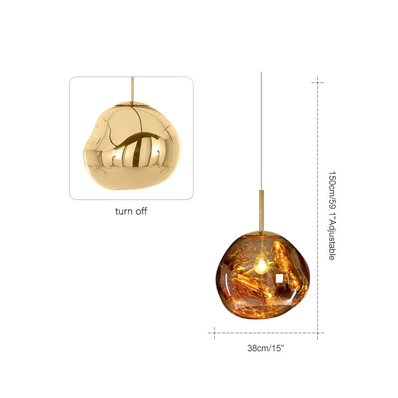 Diff Hanging Lava Melt Pendant Lamp-DF2043