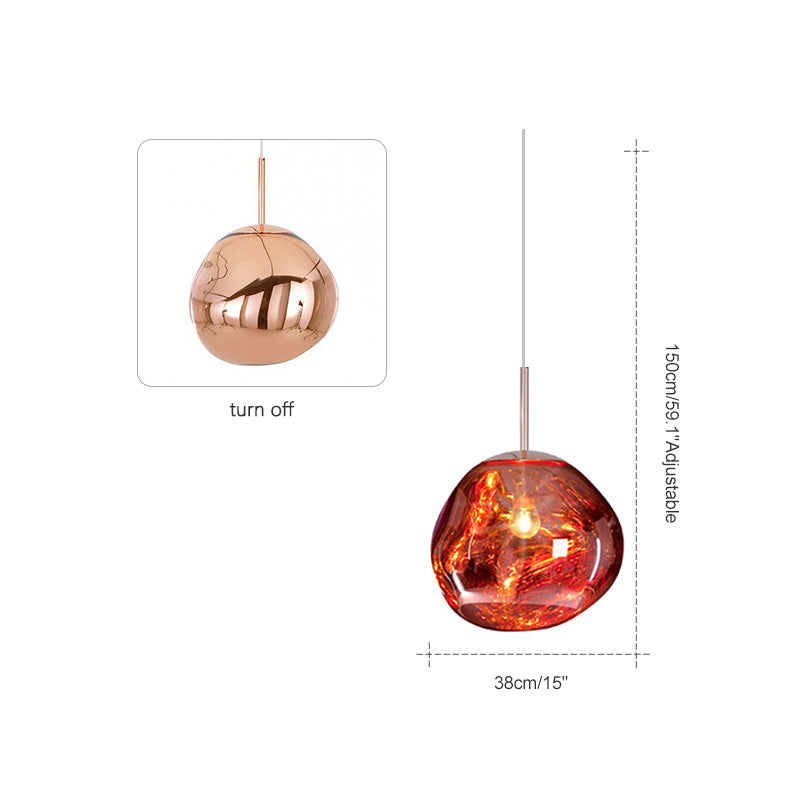 Diff Hanging Lava Melt Pendant Lamp-DF2043