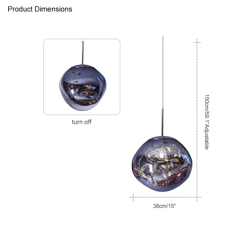 Diff Hanging Lava Melt Pendant Lamp-DF2043