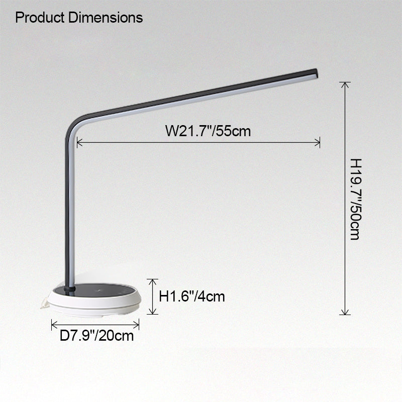 Diff Touch Dimmable Desk Lamp with Wireless Charger-DF8039