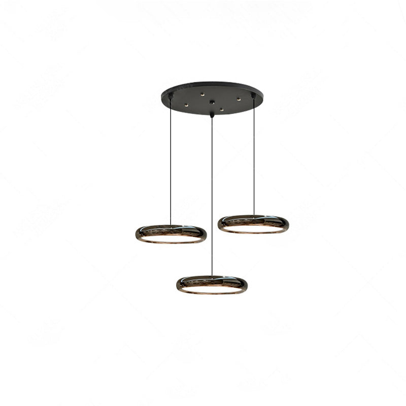Diff 3 Light Disc Pendant Light-DF2015