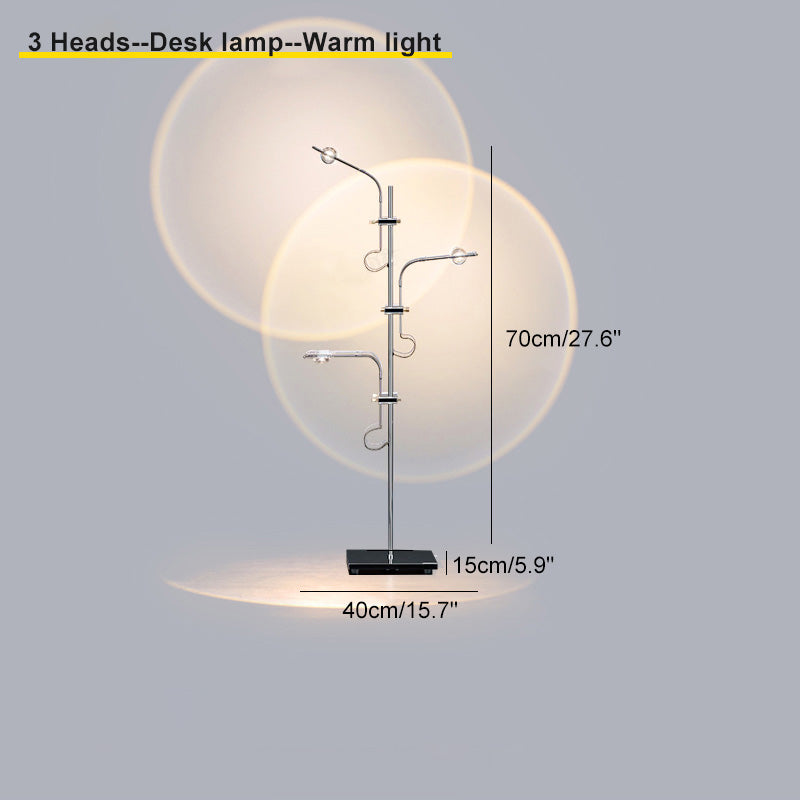 Diff 5-head Halo Projector Tree Floor Lamp-DF7020