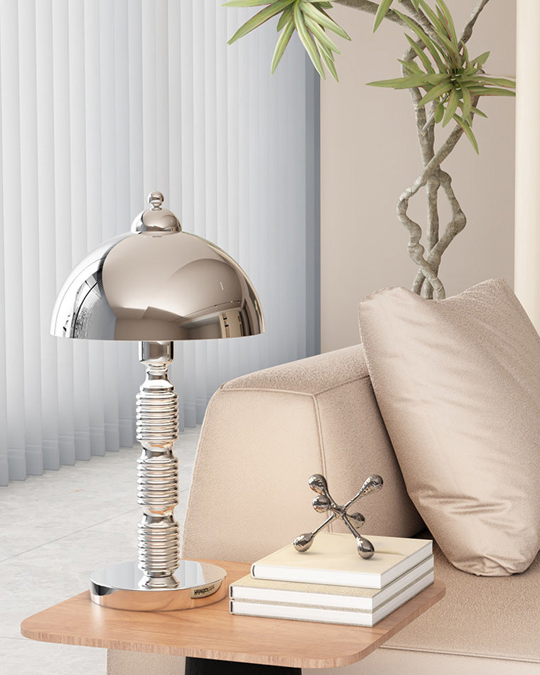 Diff Dome Column Chrome Table Lamp-DF8047