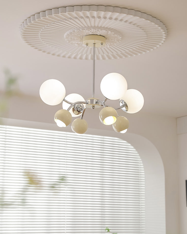 Diff Space Age Glass Globe Chandelier-DF2290