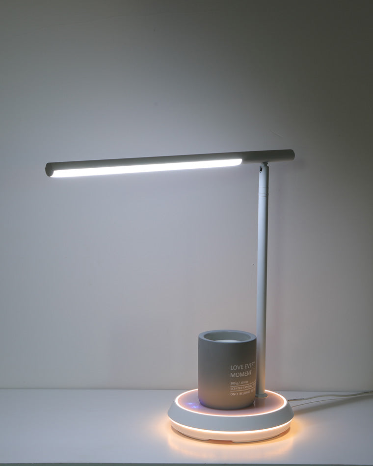 Diff Dimmable Touch Cantilever Desk Lamp with Wireless Charger-DF8040