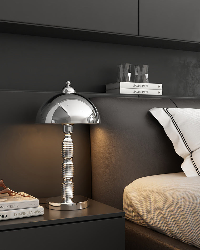 Diff Dome Column Chrome Table Lamp-DF8047