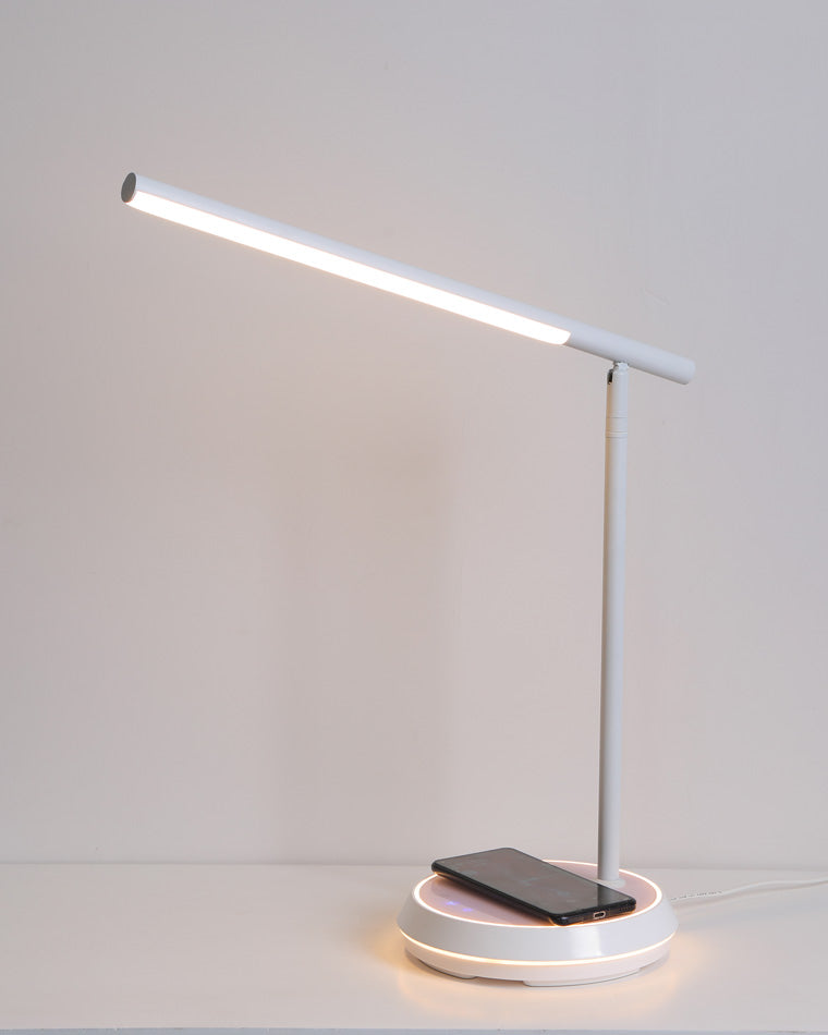 Diff Dimmable Touch Cantilever Desk Lamp with Wireless Charger-DF8040