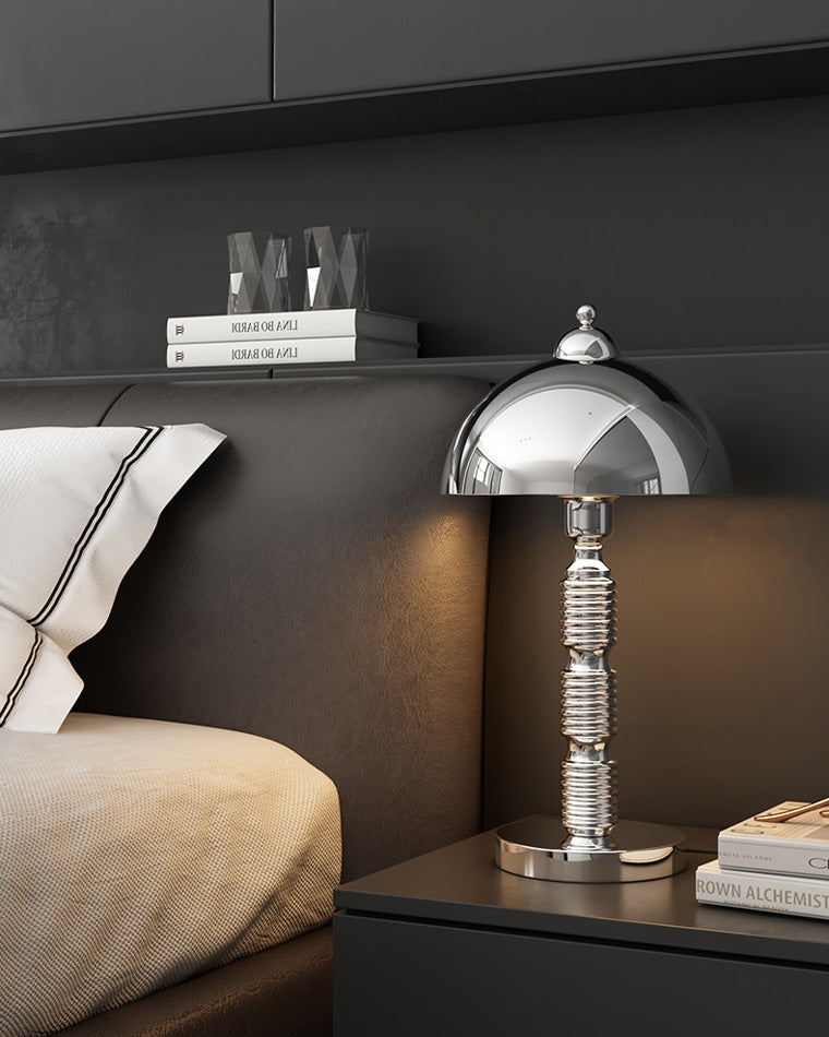Diff Dome Column Chrome Table Lamp-DF8047
