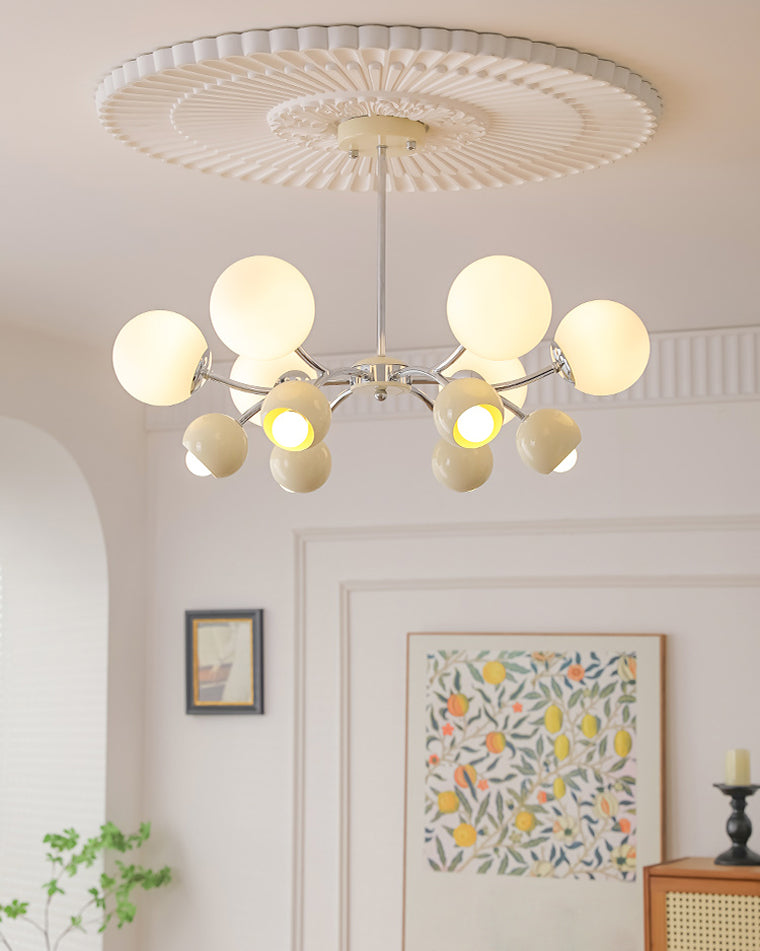 Diff Space Age Glass Globe Chandelier-DF2290