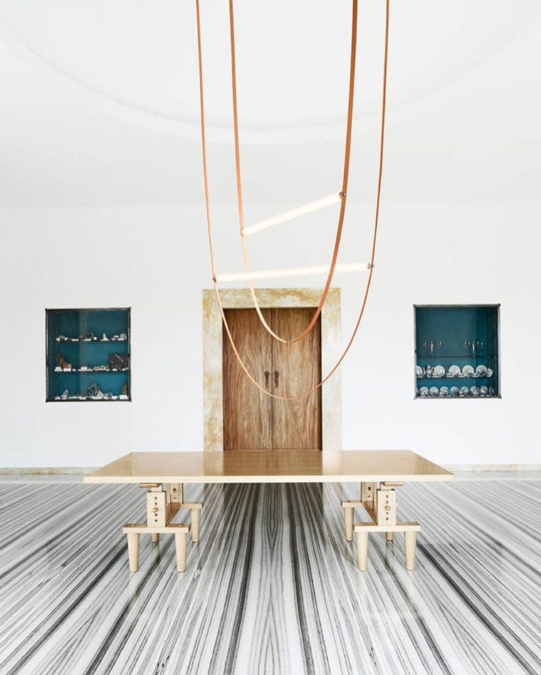 Diff Leather String Chandelier-DF2273