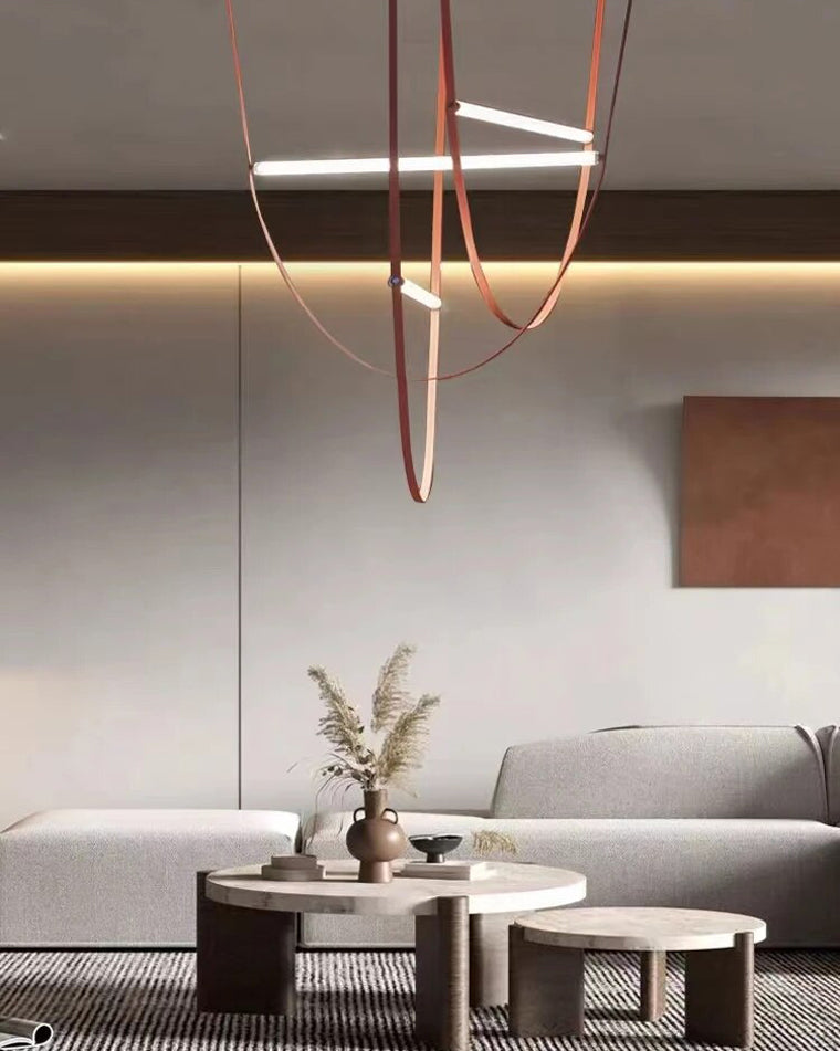 Diff Leather String Chandelier-DF2273