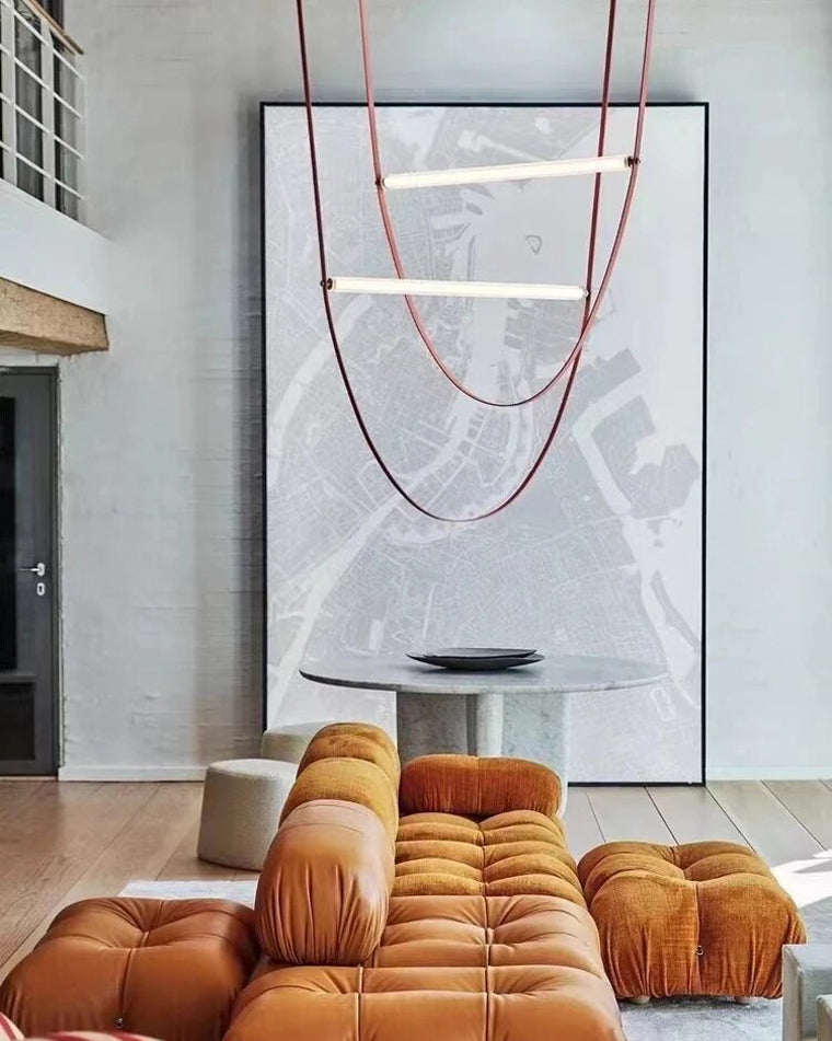 Diff Leather String Chandelier-DF2273