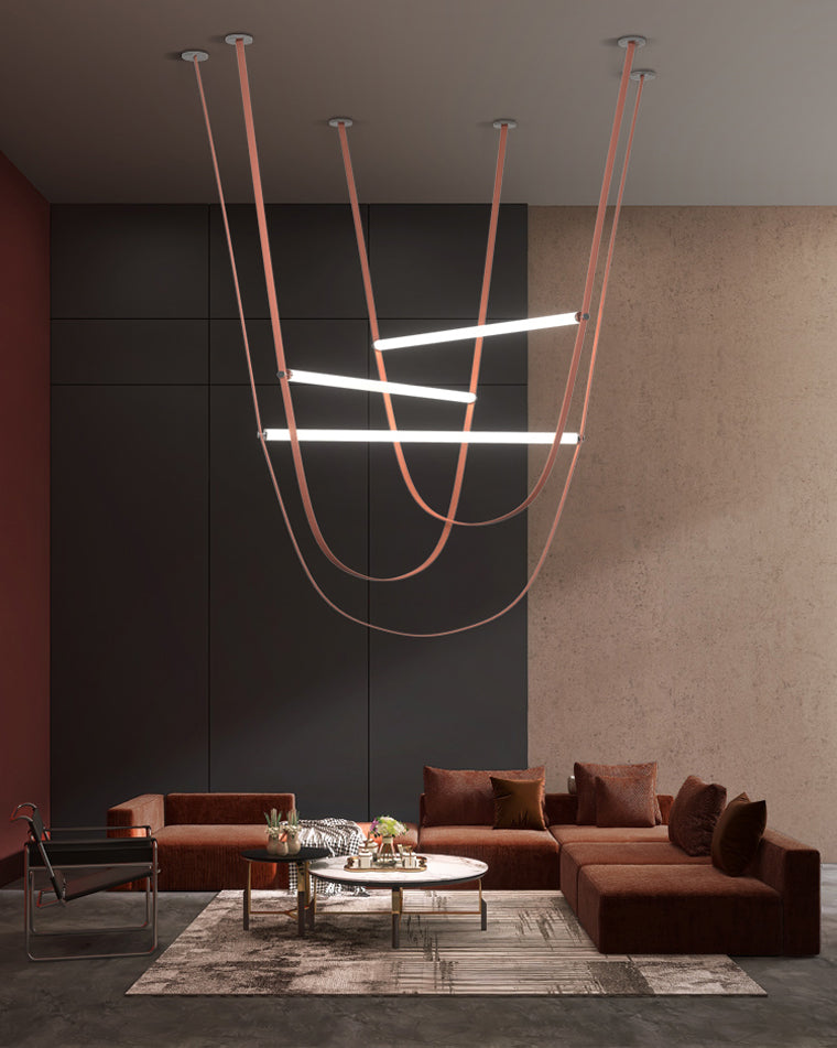 Diff Leather String Chandelier-DF2273