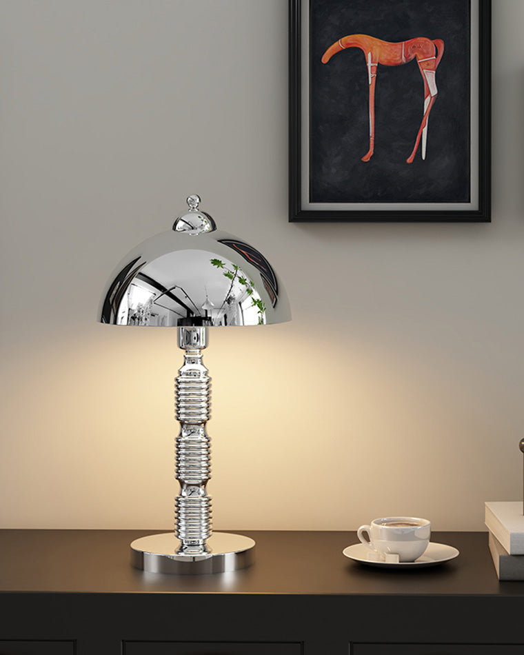 Diff Dome Column Chrome Table Lamp-DF8047