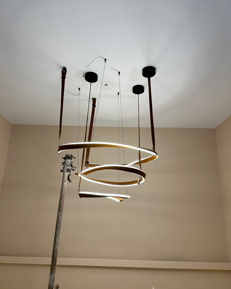 Diff Belt Circular Chandelier-DF2266