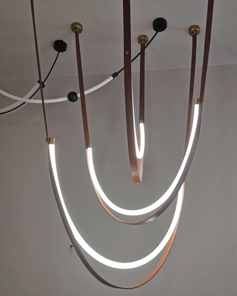 Diff Leather String Chandelier-DF2273