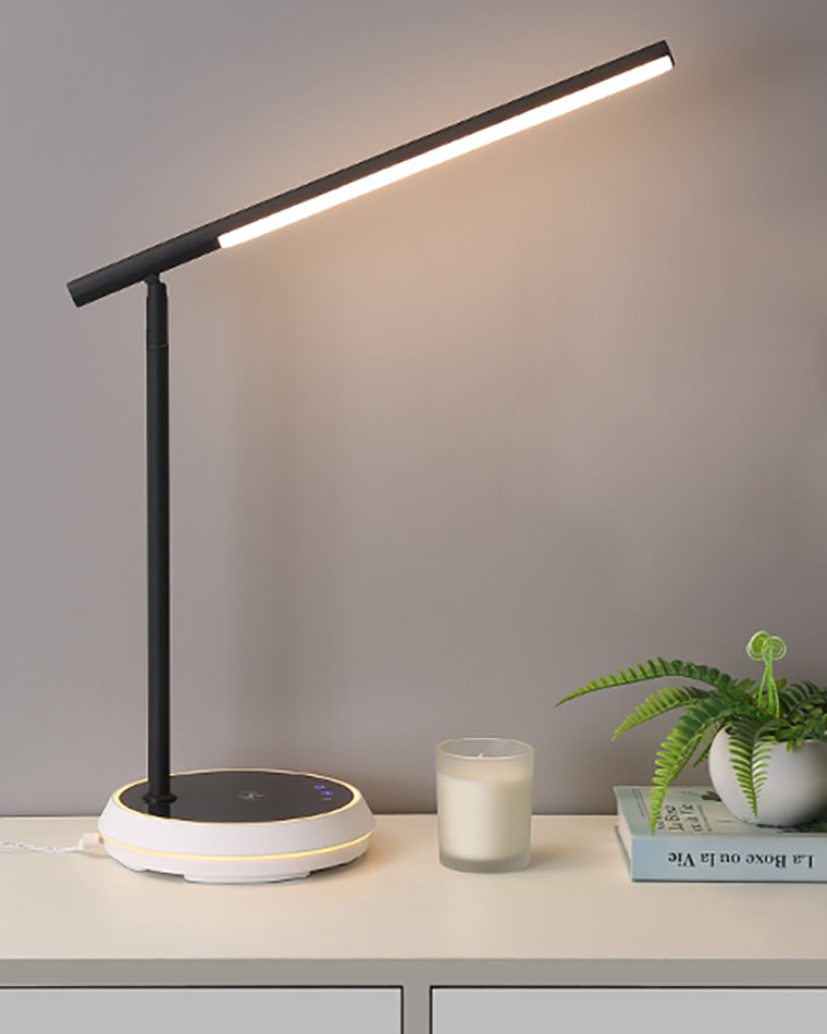 Diff Dimmable Touch Cantilever Desk Lamp with Wireless Charger-DF8040