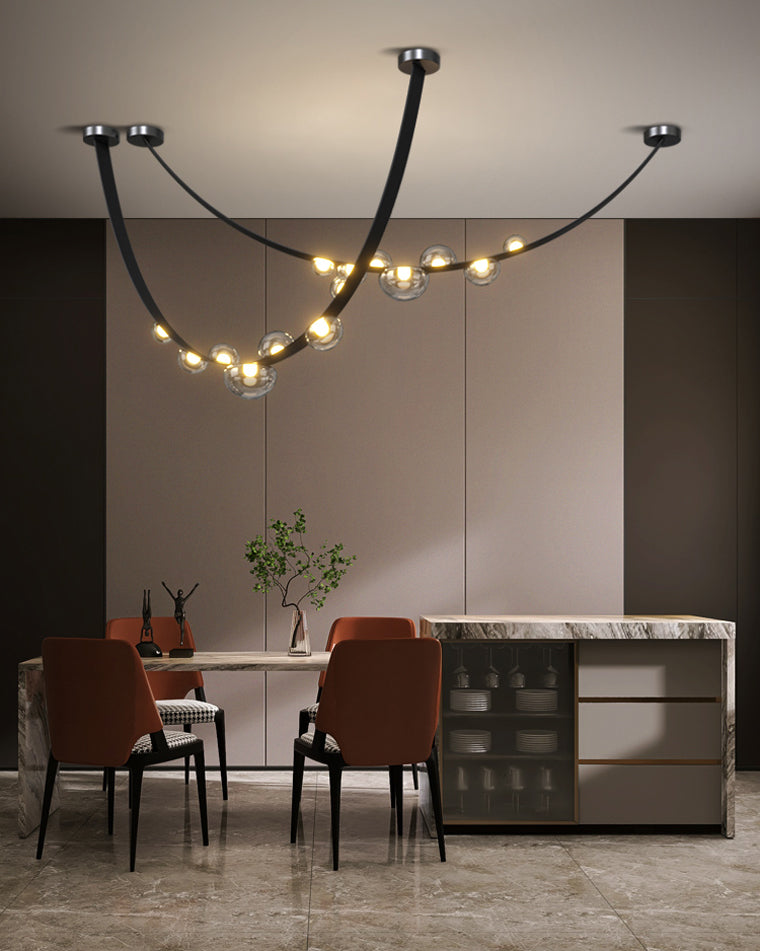 Diff Leather Belt Chandelier-DF2265
