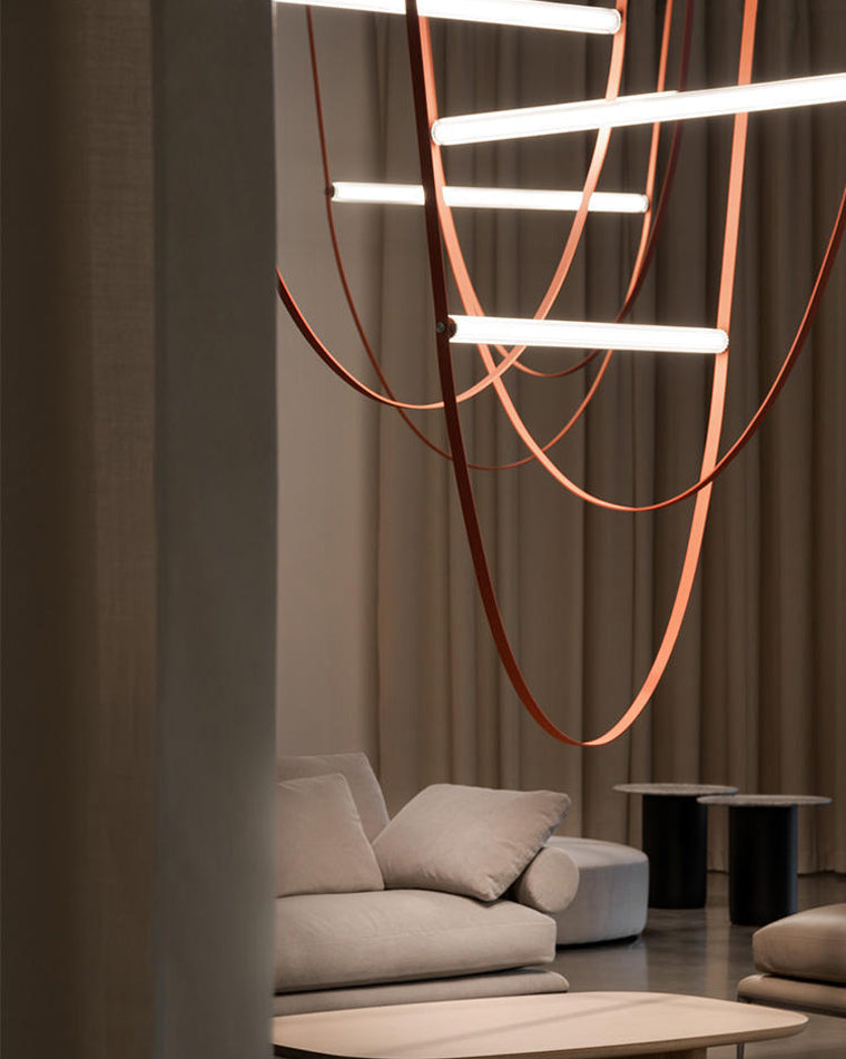 Diff Leather String Chandelier-DF2273