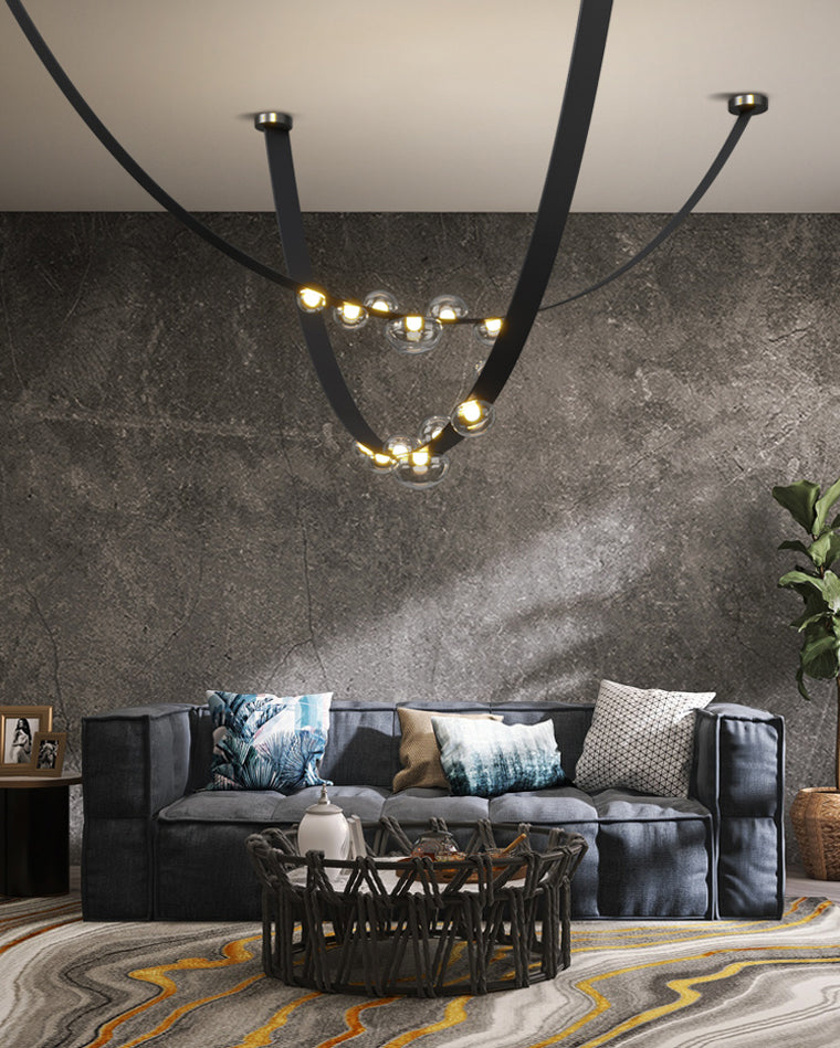 Diff Leather Belt Chandelier-DF2265